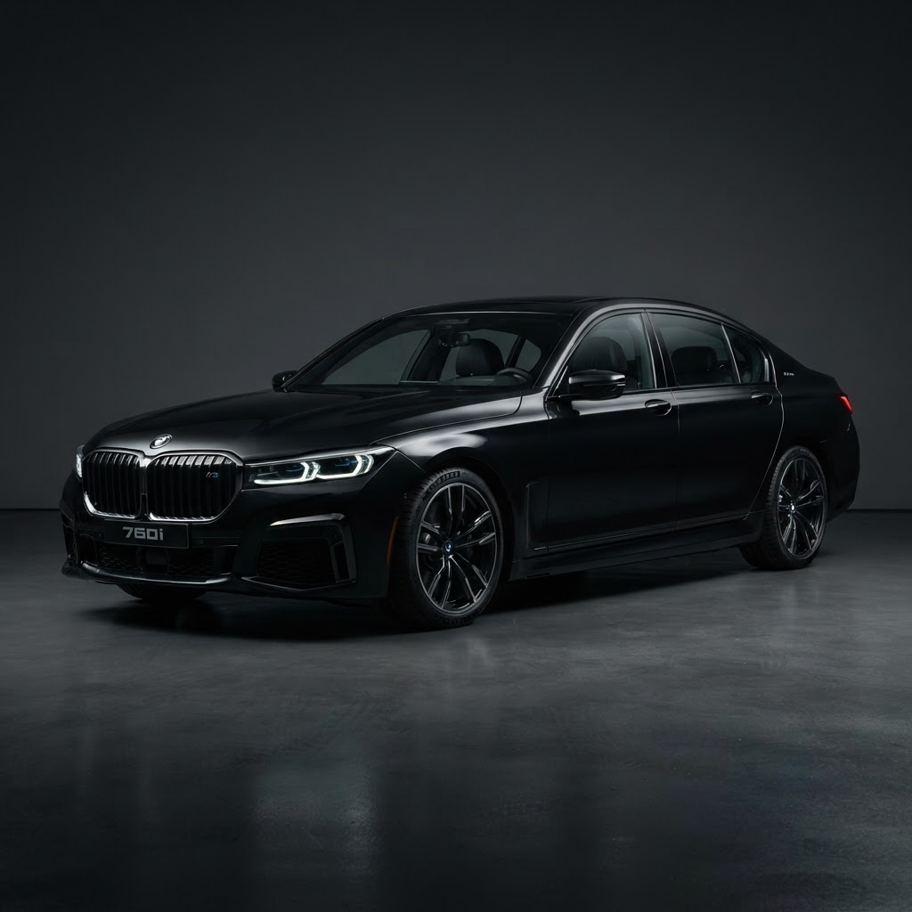 2023 BMW 760i in Black