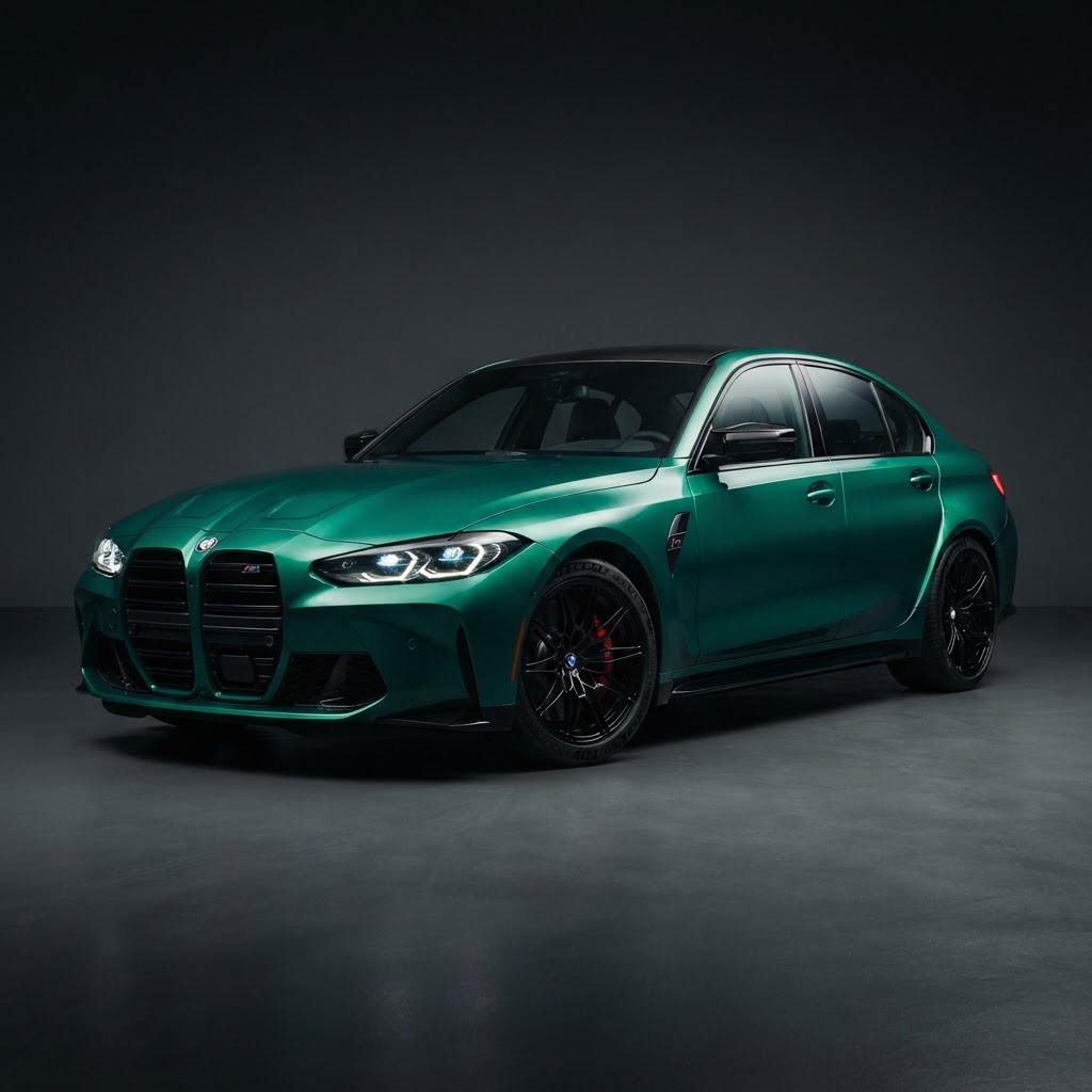 2023 BMW M3 Competition in Green