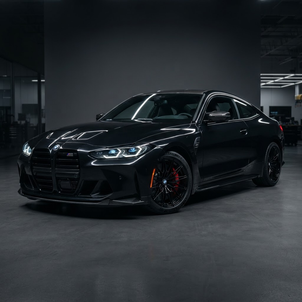 2023 BMW M4 Competition in Black