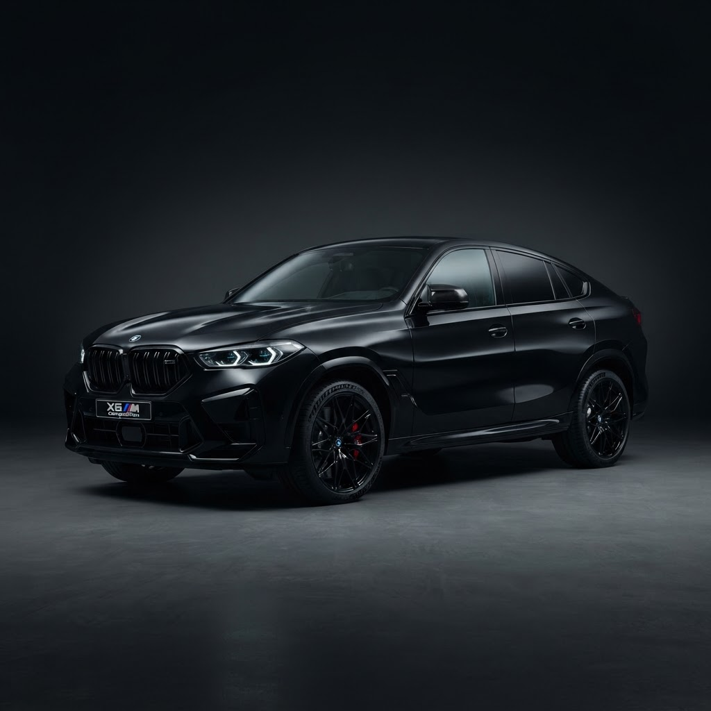 2025 BMW X6 M Competition in Black
