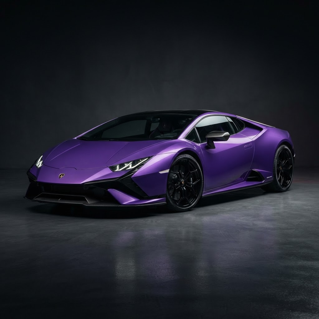 2025 Lamborghini Huracan Tecnica in Purple